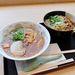 大津サービスエリア 上り線 フードコート - 京風ラーメン、京風肉そば