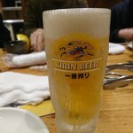 Yakiniku Jin - 生ビール￥693