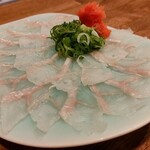 魚屋ひでぞう  - 穴子薄造り