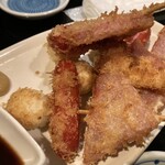 庄司 - うずら、赤ウィンナー、ハムフライ