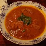 メラ・ナタラジ - ティッカマサラ - お肉に似せたグルテンのティッカ入