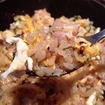 鶏焼ダイニングタマリバ - 201311　鶏焼　★石焼！親子丼（980円）★まぜまぜ完了！いただきま〰す＼(^o^)／