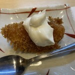 味乃しゅうか - 柿のフライマスカルポーネ添え