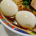 尾道ラーメン中村製麺 - サービスゆでたまご