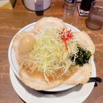 Ramen Tei Kissou - こってりねぎちゃーしゅーめん＋熟玉