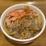 すき家 - 牛丼(つゆだく･ねぎだく)(ミニ)