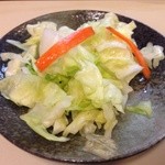 とん通 - お新香(定食)