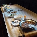 薩摩焼肉　黒桜 - 『日替わり 黒桜ビュッフェ』のコーナー！！あっ！フルーツが映っていない…(・。・;