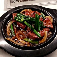 西院焼肉KINOE - レバニラ