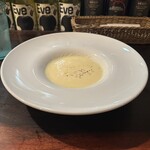 RYU dining kitchen - Bコース(900円)のコーンポタージュ