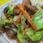 味心 - 豚サガリタレ炒め　950円