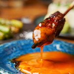 Tsukune egg <sauce>