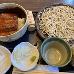 Tojou Soba Sachimatsudo - うなぎ蒲焼丼セット