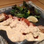 鼓道 - ◆タルタル地鶏なんばん＠７５０円