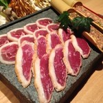 鼓道 - ◆河内鴨の鍋＠３，３００円　