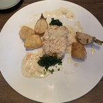 CIRCULO - ①a.鱈とカブのフリット('23/12/1)