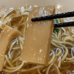 煮干し中華蕎麦 彩葉に - 極太メンマ