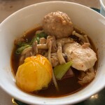 龍天江 - 自家製鶏団子と麻辣漢方スープ