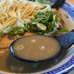 豚骨醤油 三輪 - 