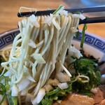 豚骨醤油 三輪 - 