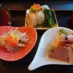 Hakkoutei - 小鉢３皿