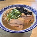 豚骨醤油 三輪 - 