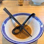 豚骨醤油 三輪 - 