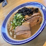 豚骨醤油 三輪 - 