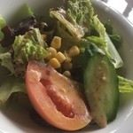 ピザハウスモッコ - ランチのサラダ