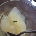 ピザハウスモッコ - グレープフルーツゼリー