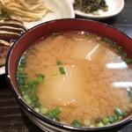 Kissa Suzu - 大根のお味噌汁