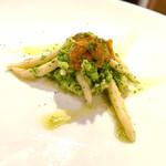 リストランテ ピノキオ - シェフの手作りパスタ　長崎五島列島　海の恵み　30gにしてもらいました　本当はもっと沢山なんでしょう！　byまみこまみこ