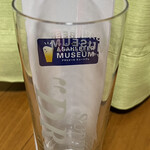 アサヒビールミュージアム - 貰ったグラス
