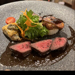 リストランテ ピノキオ - 秩父　鹿フィレ肉の備長炭グリル　byまみこまみこ