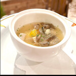 リストランテ ピノキオ - 四年ものの燻製イワナの香りと、ピノキオ山の柚子の香りがふわっと〜　究極の世界　byまみこまみこ