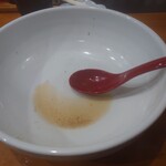 Tora Shokudou - 完食　いつもスープ飲み干します　真面目に美味しい！