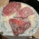 最飛びヒレ家 馬喰一代 名古屋EAST - 焼かない焼肉中身　肉3種