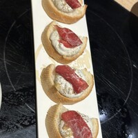 最飛びヒレ家 馬喰一代 名古屋EAST - 生ハムとゴルゴンゾーラムースのブルスケッタ