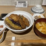 奏す庵 - ベジミックスカツ丼