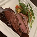 Roasted duck breast (reservation required)