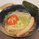 Koushuu Jidori Ichiba Keishoku Ko-Na- - やまなし源水ラーメン