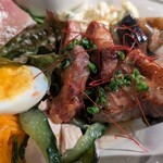 コーラルキッチンアットガーデン - カフェプレート  豚肉のグリル