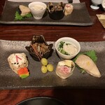 松籟庵 - 八寸盛り