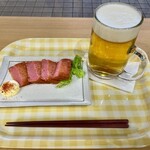 キッチンそらら - 「とりビー」（とりあえずビール）と浜田のソウルフードという「あかてん」