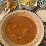 アリズ ハラール キッチン - セットのチキンカレー