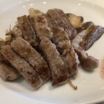 新橋 鉄板焼 ぷらちな FISH&MEAT - オーストラリア産サーロインステーキ