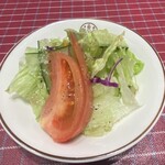 洋食 キムラ - ミニサラダ。