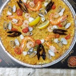 ビバパエリア - 料理写真:たっぷり魚介のパエリアL・３，８８０円