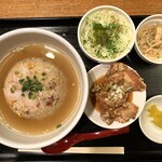 Jan kai - スープ炒飯※ランチセット