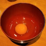 ラーメン 坊也哲 - 名古屋コーチン卵